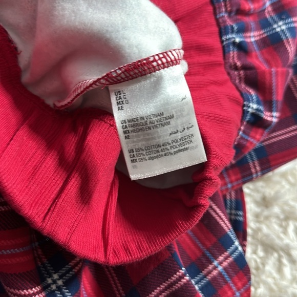 NWT Charter Club flannel pajama set - Picture 12 of 14